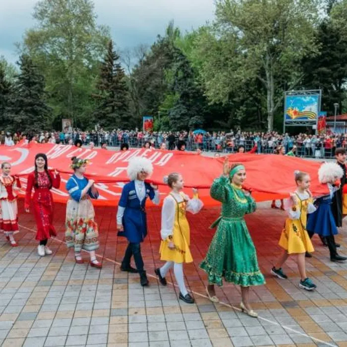 В Городе воинской славы прошел парад войск Анапского гарнизона