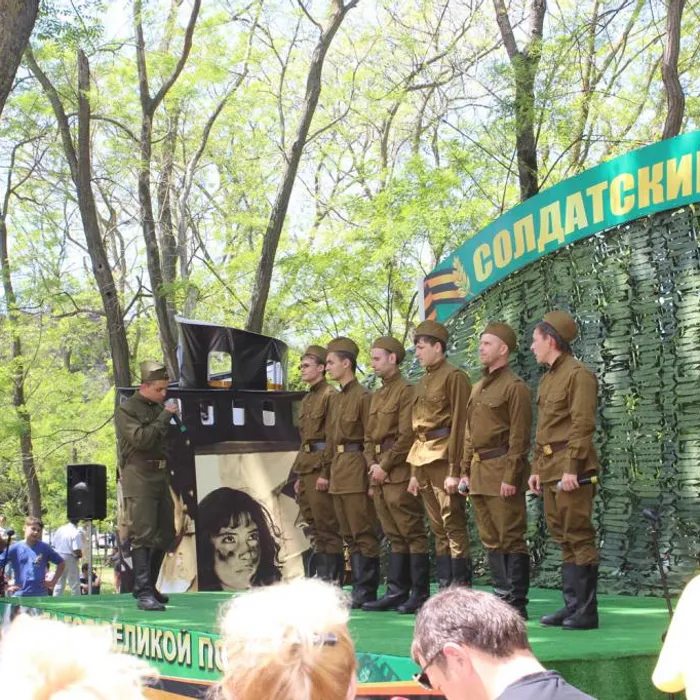 Солдатский привал «Память живет в военных фильмах»