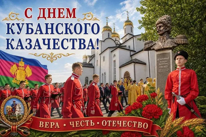 С днем кубанского казачества
