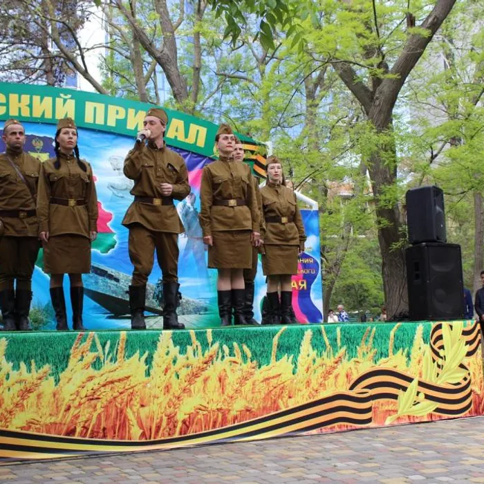 Гостей праздника угощали традиционной солдатской кашей