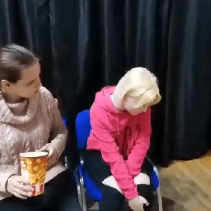 Этюд  "В кинотеатре"