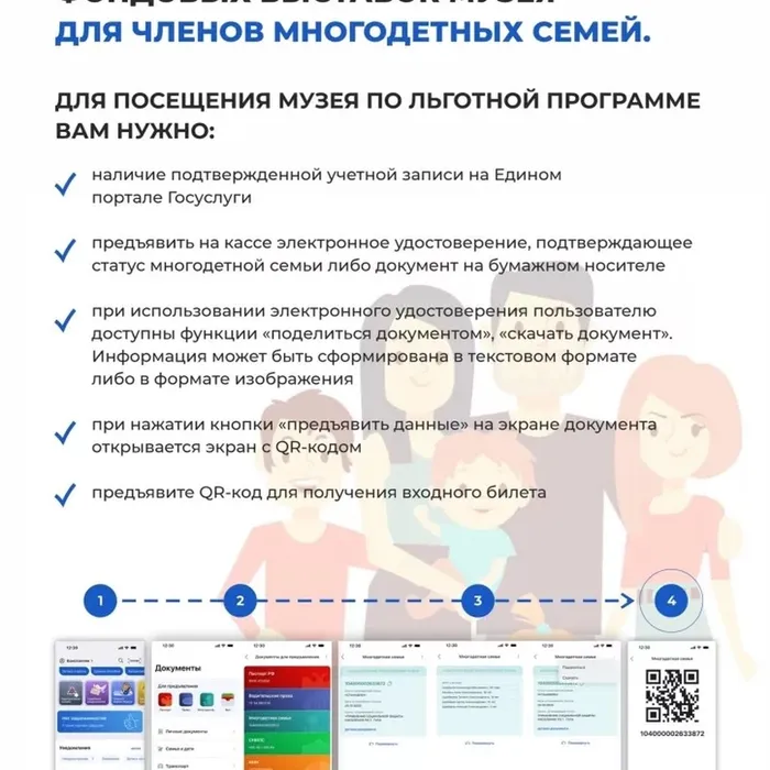 Дополнительная мера поддержки многодетных семей реализуется в музеях