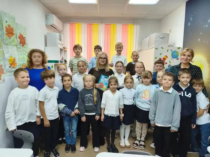 Встреча с детским писателем Ириной Иваськовой прошла в образовательном центре «Мир» (2)