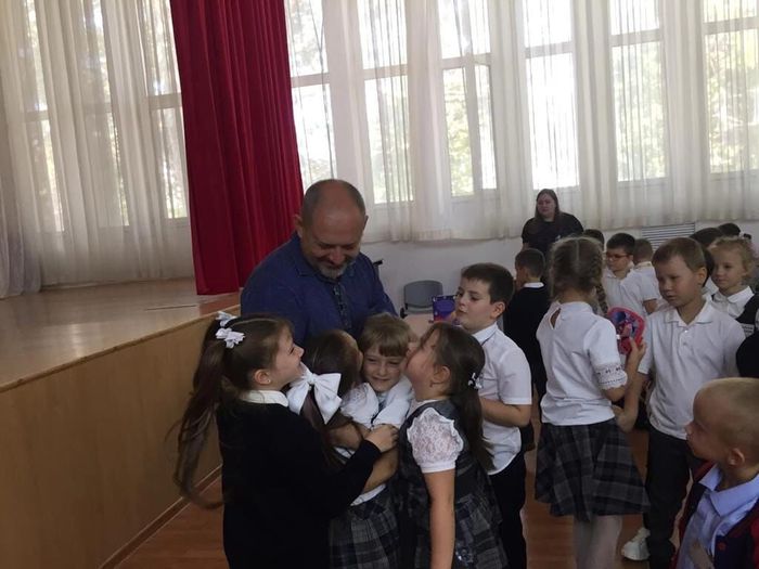 Сергей Левин встретился со школьниками