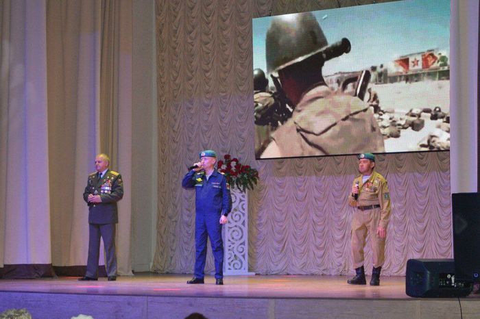 Ветеранов локальных войн чествовали в ЦК «Родина»